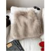 image:imageMakeMeChic Womens Faux Fur Vest Tops Fuzzy Sleeveless Fur Jacket Coat OuterwearApricot