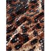 image:imageMakeMeChic Womens Leopard Cheetah Print Sequin Mini Skirt Glitter Short Skirts Party Club OutfitsLeopard Brown