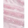 image:imageMakeMeChic Womens Sparkly Sequin Draped Halter Top Tie Backless Party Y2K Tank TopsPink