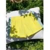 image:imageMakeMeChic Womens Striped Summer Shorts Wide Leg Workout Running Shrots Lounge Sweat Track ShortsYellow