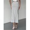 image:imageMakeMeChic Womens Summer Beach Maxi Skirt Y2k Floral Boho Flowy Long SkirtPolka Dots Midi