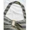 image:imageMAKEMECHIC Womens 2 Piece Summer Sets Beach Vacation Outfits Striped Halter Crop Tops Mini Shorts SetGreen