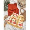 image:imageMakeMeChic Womens 2 Piece Summer Set Beach Vacation Outfits Tie Front Tops and Wrap Skirt SetMulticolor