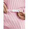 image:imageMakeMeChic Womens Maternity 2 Piece Outfits Lounge Set Ribbed Knit Long Sleeve Hoodie and Pants Pregnancy SetLight Pink