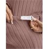 image:imageMakeMeChic Womens Maternity 2 Piece Outfits Lounge Set Ribbed Knit Long Sleeve Hoodie and Pants Pregnancy SetPink