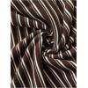 image:imageMakeMeChic Womens Maternity Pajama Set Striped Long Sleeve Tops Wide Leg Pants Lounge Sets Fall ClothesBrown