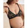 image:imageMakeMeChic Womens Nursing Bras for Breastfeeding Bodily Lace Sheer Maternity Lingerie BraletteBlack Lace