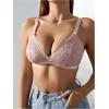 image:imageMakeMeChic Womens Nursing Bras for Breastfeeding Bodily Lace Sheer Maternity Lingerie BraletteDusty Purple