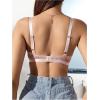 image:imageMakeMeChic Womens Nursing Bras for Breastfeeding Bodily Lace Sheer Maternity Lingerie BraletteDusty Purple