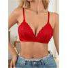 image:imageMakeMeChic Womens Nursing Bras for Breastfeeding Bodily Lace Sheer Maternity Lingerie BraletteRed