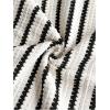 image:imageMakeMeChic Womens Summer Maternity 2 Piece Striped Outfits Pregnancy Casual Cami Top and Shorts SetsKhaki