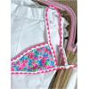 image:imageMakeMeChic Womens Boho Micro Thong Bikini Sets Cheetah Gingham High Cut Sexy Cute Bathing Suit SwimsuitHot Pink Floral