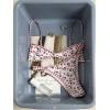 image:imageMakeMeChic Womens Boho Micro Thong Bikini Sets Cheetah Gingham High Cut Sexy Cute Bathing Suit SwimsuitRed White Floral