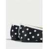 image:imageMakeMeChic Womens Bow Knot Polka Dots Flat Shoes Beaded Closed Toe Ballet Spring Summer FlatsBlack