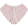 image:imageMakeMeChic Womens Pajama Bottoms Floral Print Tie Front Micro Short Side Slit Summer Lounge ShortsMulticolor