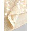 image:imageMakeMeChic Womens Sequin Tops Y2K Sparkly Glitter Cami Top Going Out Cute Spaghetti Strap TopBeige