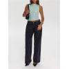 image:imageMakeMeChic Womens Sparkly Sequin Tops Y2k Sleeveless Crop Going Out Rave Tops ClubwearMint Green