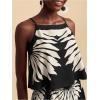 image:imageMakeMeChic Womens Summer Vacation Outfit 2 Piece Set Boho Cami Crop Tops Shorts SetMulticolor