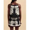 image:imageMakeMeChic Womens Summer Vacation Outfit 2 Piece Set Boho Cami Crop Tops Shorts SetMulticolor