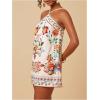 image:imageMakeMeChic Womens Halter Dresses Summer Beach Backless Tropical Vacation Caribbean Outfits Boho Mini DressesMulticolor E