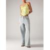 image:imageMakeMeChic Womens Sequin Tops Sparkly Glitter Halter Tank Tops V Neck Open Back Y2k Summer Party Concert OutfitsLight Yellow