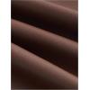 image:imageMakeMeChic Womens Leather Pants High Waist Wide Leg Pants Elastic Straight Party Trousers with PocketsBrown