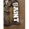 image:imageMakeMeChic Womens Plus Size Sweatpants Cheetah Print Elastic Waist Baggy Jogger PantsMulticolor