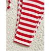 image:imageMakeMeChic Womens Polka Dots Triangle Bikini Sets Swim Shorts Y2K Leopard Striped Bathing Suit SwimsuitStriped Red White