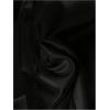 image:imageMakeMeChic Womens Satin Wide Leg Pants Drawstring Elastic Waist Silk Trousers Palazzo PantsBlack