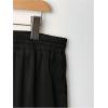 image:imageMakeMeChic Womens Satin Wide Leg Pants Drawstring Elastic Waist Silk Trousers Palazzo PantsBlack