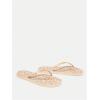 image:imageMakeMeChic Womens Seashell Starfish Summer Beach Shoes Open Toe Boho Flip Flops Flat SandalsApricot a