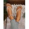 image:imageMakeMeChic Womens Seashell Starfish Summer Beach Shoes Open Toe Boho Flip Flops Flat SandalsWhite a