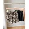 image:imageMakeMeChic Womens 2 Pack Mini Shorts Cheetah Print Elastic Waist Wide Leg Loose Fit Micro ShortsMulticolor