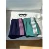 image:imageMakeMeChic Womens 2 Pack Striped Running Shorts Summer Track Workout Athletic ShortsStriped Dark Blue