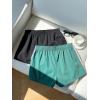 image:imageMakeMeChic Womens 2 Pack Striped Running Shorts Summer Track Workout Athletic ShortsStriped Green Black
