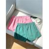 image:imageMakeMeChic Womens 2 Pack Striped Running Shorts Summer Track Workout Athletic ShortsStriped Green Pink