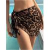 image:imageMakeMeChic Womens Beach Cover Ups Sarong Coverups Sheer Bikini Chiffon Wraps Skirts for SwimwearMulticolor