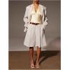 image:imageMakeMeChic Womens Business Dressy Shorts Bermuda High Waist Wide Leg ShortsApricot