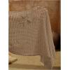 image:imageMakeMeChic Womens Crochet Cover Up Long Skirt 3D Floral Split Hollow Out Beach Summer SwimwearApricot