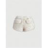 image:imageMakeMeChic Womens Fur Skirts Brown Mini Shorts Y2K Summer Fuzzy Low Waisted Skorts Concert OutfitsWhite