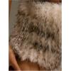 image:imageMakeMeChic Womens Fuzzy Low Rise Micro Mini Shorts Summer Western Country Streetwear ShortsWhite