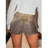 image:imageMakeMeChic Womens Glitter Sequin Straight Leg Shorts Elastic Waisted Y2K Party Mini ShortsGold