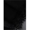 image:imageMakeMeChic Womens Lace Trim Belted Mini Shorts Pleated Ruffle High Waisted Y2K ShortsBlack
