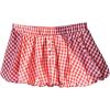 image:imageMakeMeChic Womens Plaid Gingham Bubble Shorts Elastic Waist Button Front Y2k Boxer ShortsMulticolor