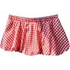 image:imageMakeMeChic Womens Plaid Gingham Bubble Shorts Elastic Waist Button Front Y2k Boxer ShortsMulticolor
