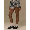 image:imageMakeMeChic Womens Plaid Mini Shorts Lace Trim Elastic Low Waist Cute Summer ShortsMulticolor