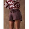 image:imageMakeMeChic Womens Summer Satin Sweat Shorts Y2k Wide Leg Lounge Running Shorts BoxersMaroon