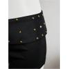 image:imageMakeMeChic Womens Summer Y2K Punk Shorts Rivet Studded Straight Leg Mini Shorts Club OutfitsBlack