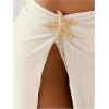 image:imageMakeMeChic Womens Swimsuit Coverup Beach Cover Ups Starfish Mini SkirtApricot