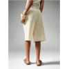 image:imageMakeMeChic Womens Wide Leg Bermuda Shorts Drawstring Low Waist Summer ShortsApricot